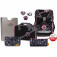 DerDieDas Schulranzen Set 5-tlg. Ergoflex Buttons Pink Panda