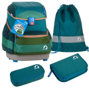 Finkid Schulranzenset 4-tlg. BUDDY EKO SPORT jungle mix