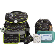 School Mood Schulranzenset 7-tlg. Timeless Pro Finn Raubkatze