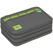 Lässig School Triple Pencil Case Unique anthracite
