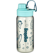 ergobag Edelstahl Trinkflasche Petrol