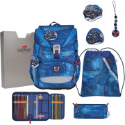 derdiedas Schulranzen Set 5-tlg. ErgoFlex Superlight Turbo Speed