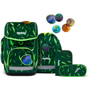 ergobag cubo Schulranzen Set 5-tlg. Bärtastisch