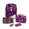 Scout Alpha Schulranzen Set 4-tlg. Safety Light Moonlight Pony