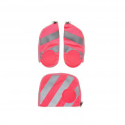 Ergobag Fluo-Zip Set mit Ergobag Fluo-Zip Set mit Reflektorstreifen Pink