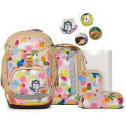 ergobag Pack Schulrucksackset 6-tlg. Flower PowBär