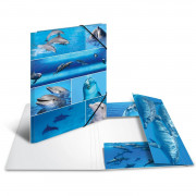 HERMA Sammelmappen A3 HERMA Sammelmappen A3 Pappe Delfine