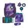 Scout Alpha Schulranzen-Set 4-tlg. Exklusiv Superflash Purple Magic 2023