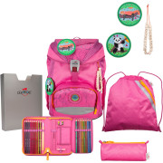 DerDieDas Schulranzen Set DerDieDas Schulranzen Set 5-tlg. ErgoFlex ECO Pink Planet