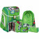 Spirit Schulranzen Set 5-tlg. SMART Football Green