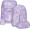 Beckmann Classic 22 - 6-Tlg. Set Candy