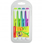 Stabilo® Textmarker Swing Stabilo® Textmarker Swing Cool 275/4 sortiert - Etui á 4 Farben