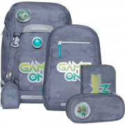 Beckmann Classic 22L Beckmann Classic 22L Schulrucksack Set 6-tlg. Game On