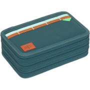 Lässig School Triple Lässig School Triple Pencil Case Unique dark green