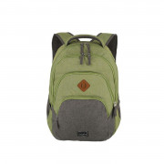 Travelite BASICS Rucksack Melange Grün/Grau