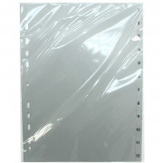 Register PP A4 1-12 Register PP A4 1-12 Zahlendruck BT512 297mm x 210/225mm