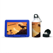 Brotdose + Trinkflasche Brotdose + Trinkflasche Dino im Set