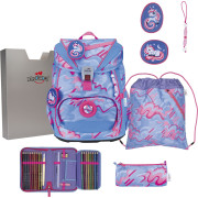derdiedas Schulranzen Set 5-tlg. ErgoFlex Light Superflash Magic Unicorn