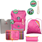 DerDieDas Schulranzen Set DerDieDas Schulranzen Set 5-tlg. ErgoFlex Easy ECO Pink Planet