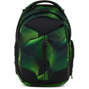 satch Match Schulrucksack Seismic Green 2025