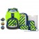 ergobag pack Schulranzen Set 7 tlg. Neo IllumiBär Blau Saison 2020