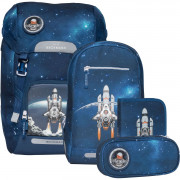 Beckmann Classic Maxi 28 Beckmann Classic Maxi 28 L Schulrucksack Set 5-tlg. Space Mission