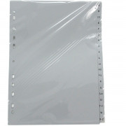 Register PP A4 A-Z BT281 Register PP A4 A-Z BT281 297mm x 210/225mm 20tlg.