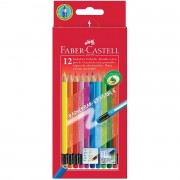 Farbstifte radierbar Faber Castell 116612 12er Etui