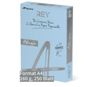 Kopier-Offset A4 KP4160 Kopier-Offset A4 KP4160 REYAdagio 160g blau Pckg. a 250 Blatt