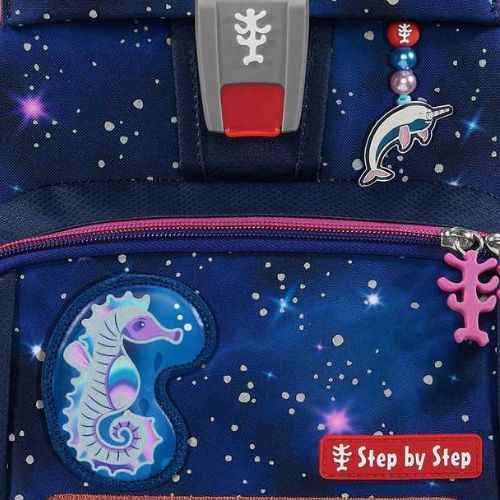 Step by Step Schulranzen Reflect Star Seahorse Zoe