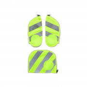 Ergobag Fluo-Zip Set mit Ergobag Fluo-Zip Set mit Reflektorstreifen Gelb