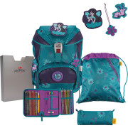 DerDieDas Ergoflex DerDieDas Ergoflex Superflash Schulrucksack Set 5-tlg. Fairy Flower