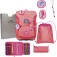 derdiedas Schulranzen Set 5-tlg. ErgoFlex Easy Superflash Coral Reef