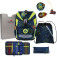 derdiedas Schulranzen Set 5-tlg. ErgoFlex Light Neon Crazy