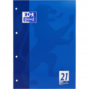 Oxford Oxford Arbeitsblätterblock A4 50 Blatt liniert o.Rand Lin. 21