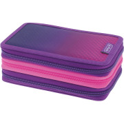 Herlitz Etui TriCase Herlitz Etui TriCase 31tlg Dip Dye Pink/Purple