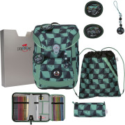 derdiedas Schulranzen Set 5-tlg. ErgoFlex Easy Superflash Super Truck