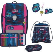 Scout Genius Scout Genius Schulranzen-Set 4-tlg. DIN Magic Sea 2024