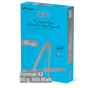 Kopier-Offset A3 KP380 Kopier-Offset A3 KP380 REYAdagio 80g intensivblau Pckg. a 500 Blatt
