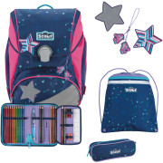 Scout Alpha Scout Alpha Schulranzen-Set 4-tlg. DIN Pretty Star 2024