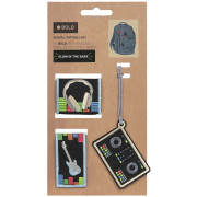 Bold Match School Patches Set Music