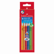Faber-Castell Buntstift Faber-Castell Buntstift Jumbo GRIP 6er Etui