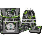 McNeill Schulranzen-Set McNeill Schulranzen-Set TENERO 5tlg. TECHNO