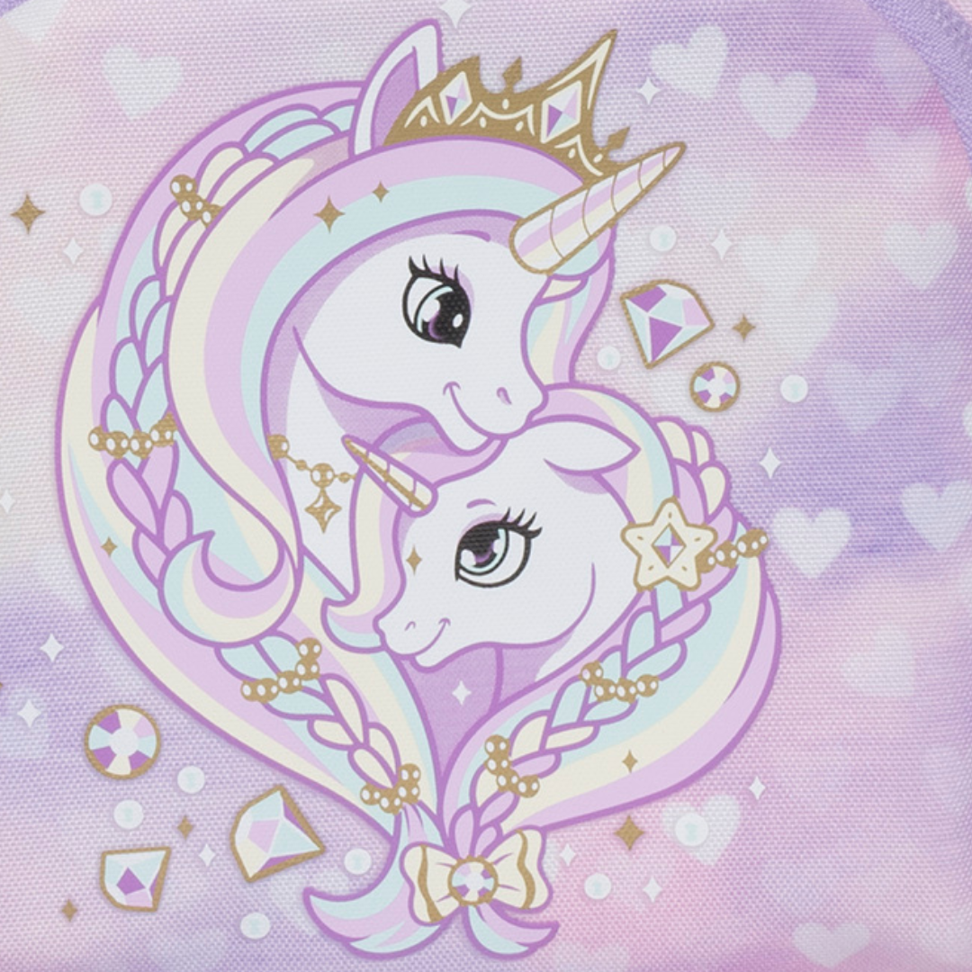 Beckmann Runcksack Unicorn Princess Purple