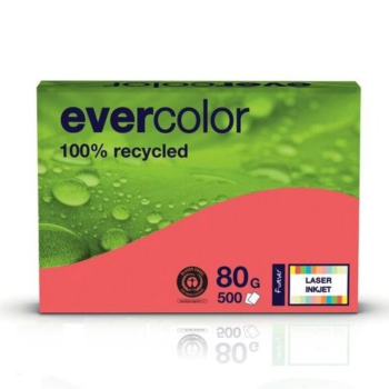 Kopierpapier A4 KP480 461475 rot 80 g RC Evercolor Blauer Engel Packung à 500 Stück