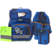 Lässig Ranzenset 6-tlg. Light Unique Space blue