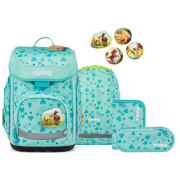 ergobag Cubo Schulranzen Set 5-tlg. ReitBärtraum