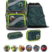 Belmil Smarty Belmil Smarty Schulranzenset 5-tlg. Green Splash