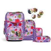 ergobag cubo Schulranzen ergobag cubo Schulranzen Set 5-tlg. BlütenzauBär 2024