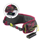 Coocazoo Hüftgurt mit Power Pack, TecCheck Berry